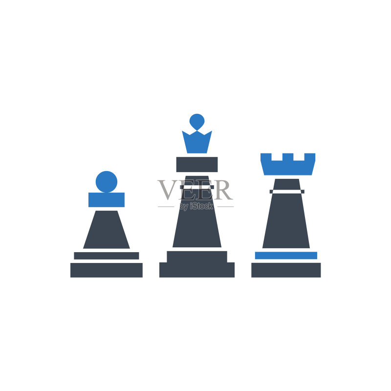 国际象棋标志符号图标素材