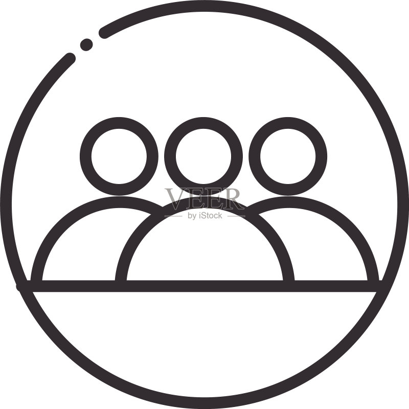 社交媒体社群数字互联网图标素材