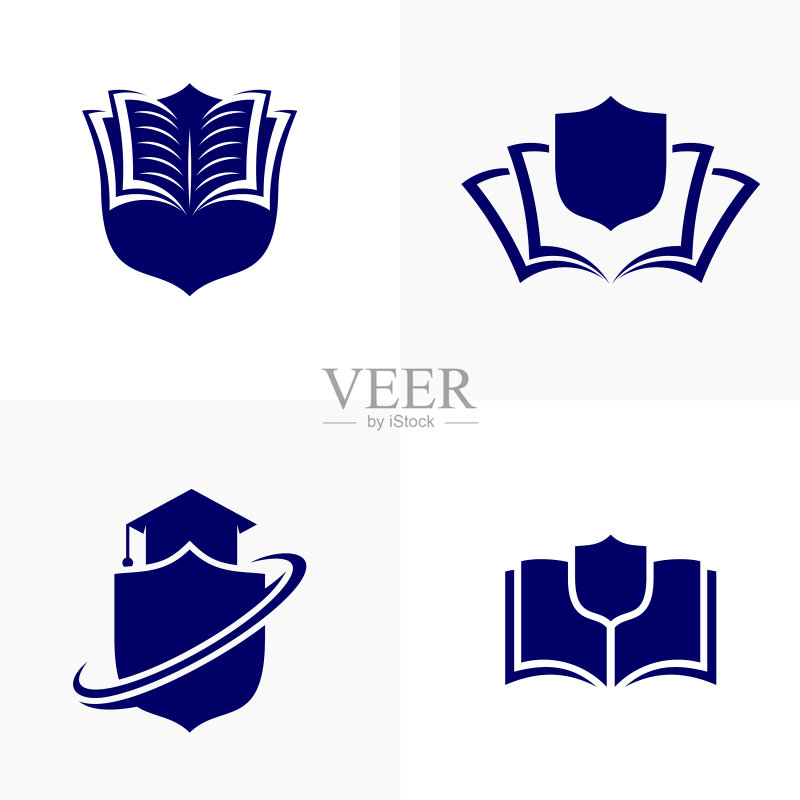 教育Logo图标设计理念图标素材