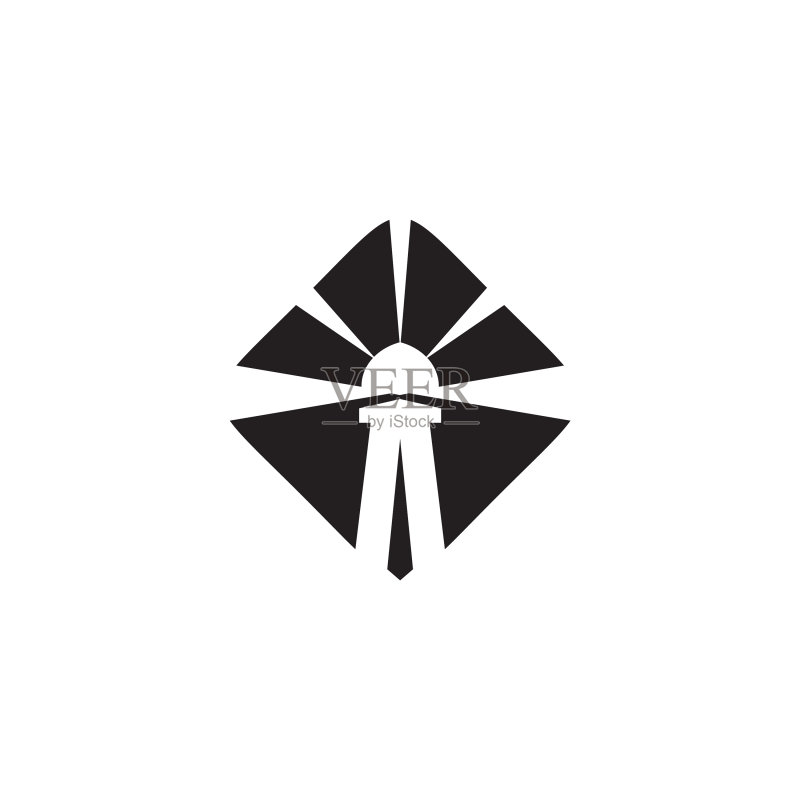 灯塔建筑Logo设计模板图标素材