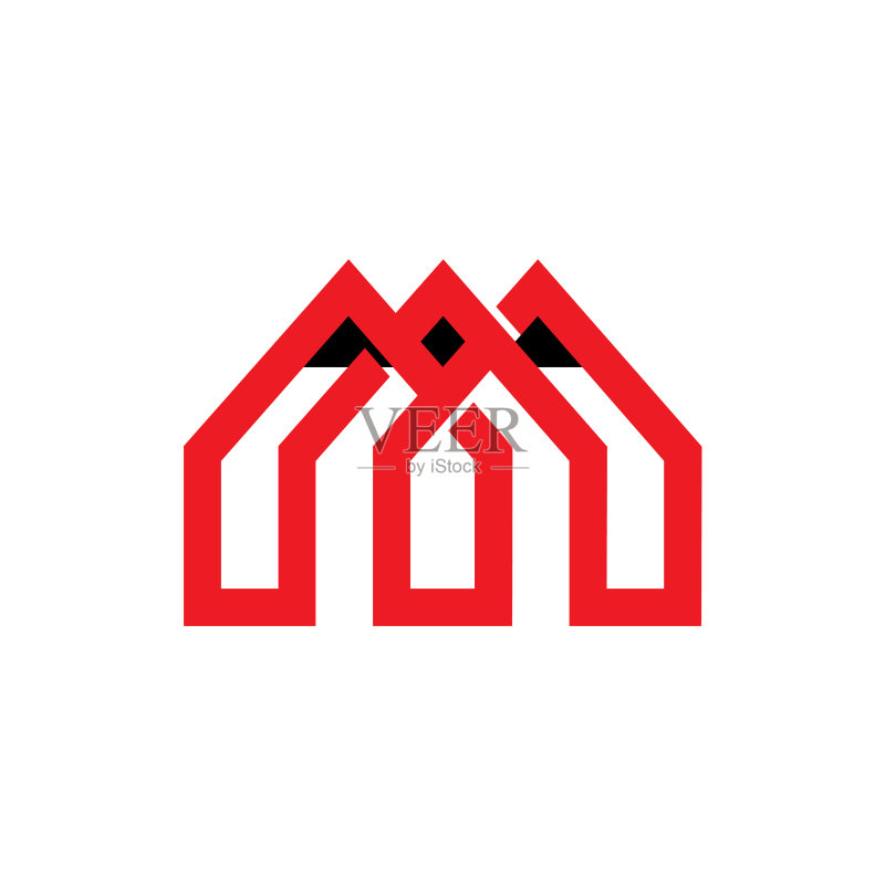 抽象铅笔线条几何教育图标素材