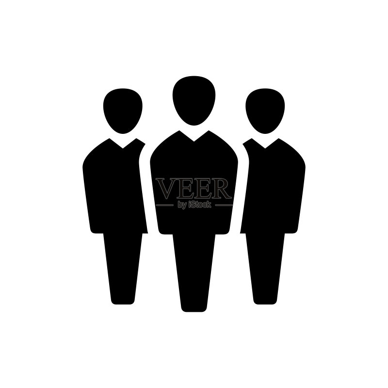 人群组图标图标素材