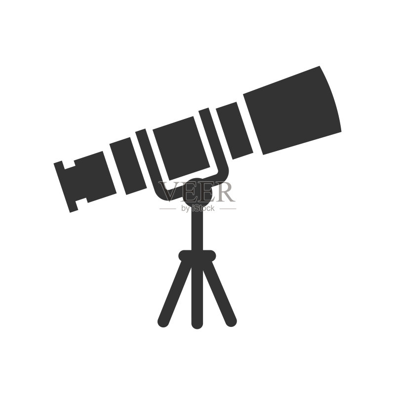 望远镜、占星术图标图标素材