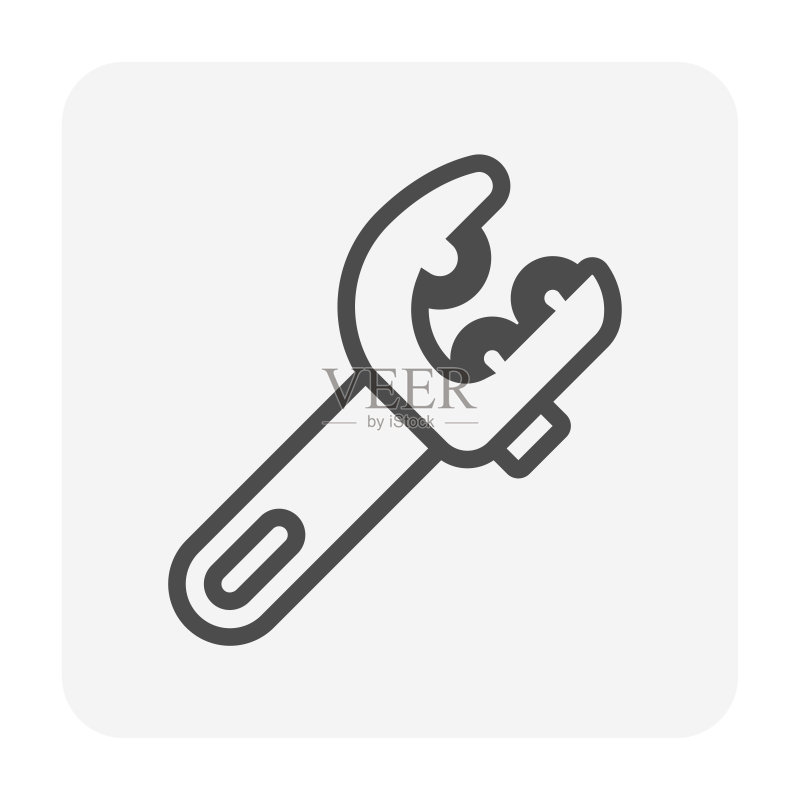 管子切割工具矢量图标图标素材