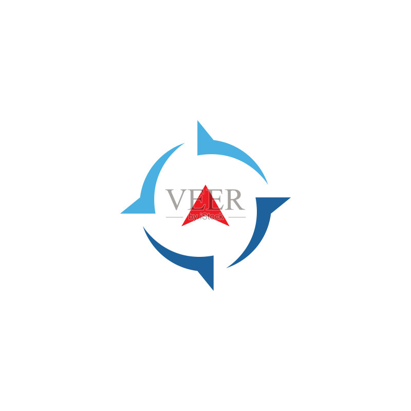 指南针Logo图标素材