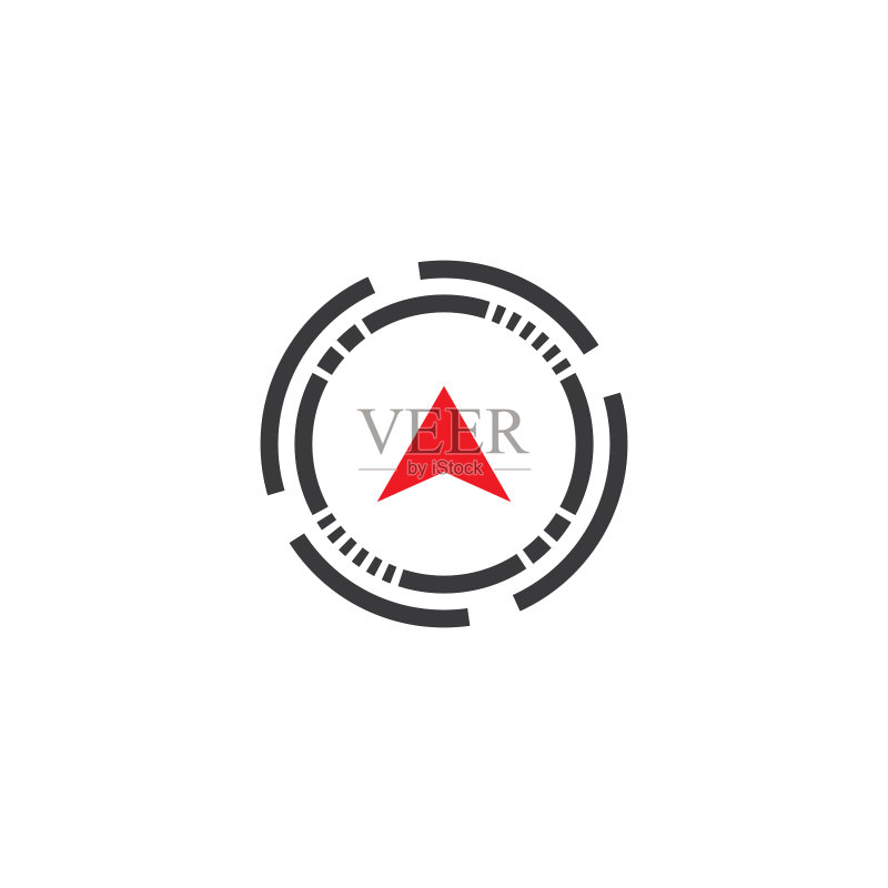 指南针Logo图标素材
