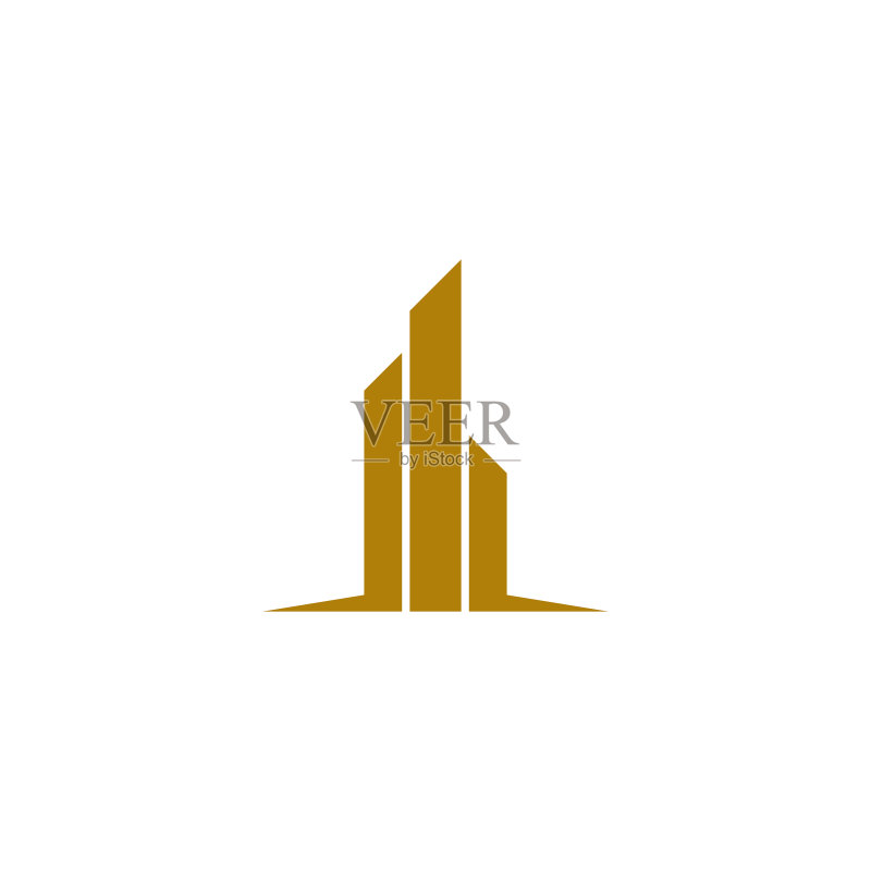 房地产与建筑设计图标素材