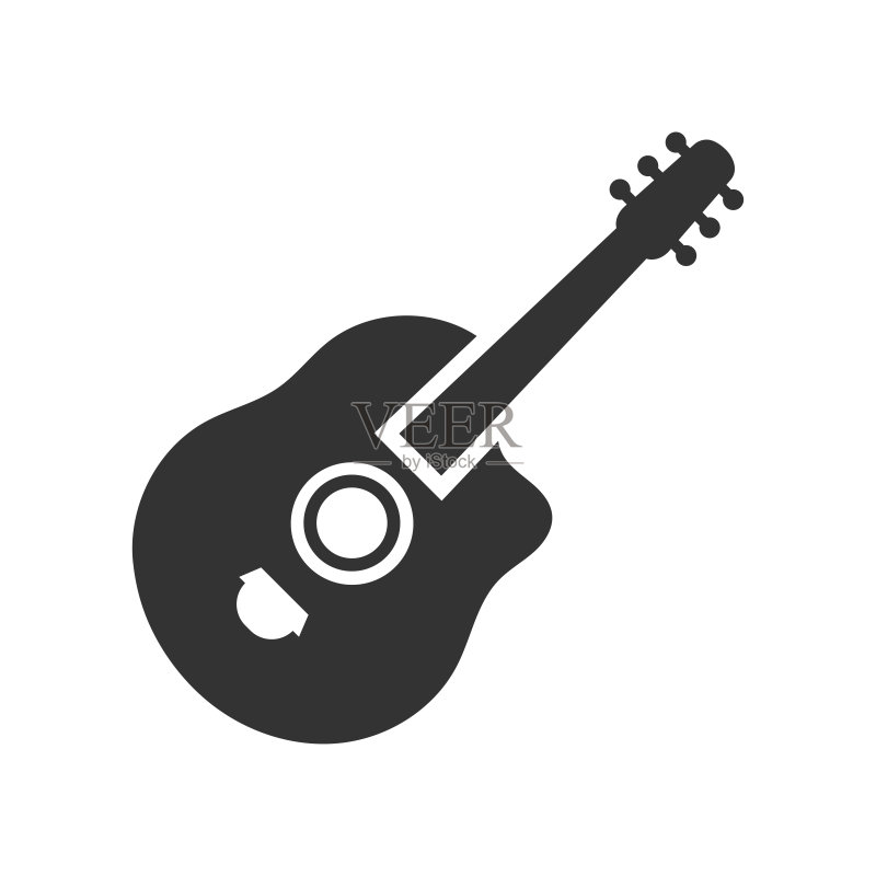 原声吉他图标图标素材