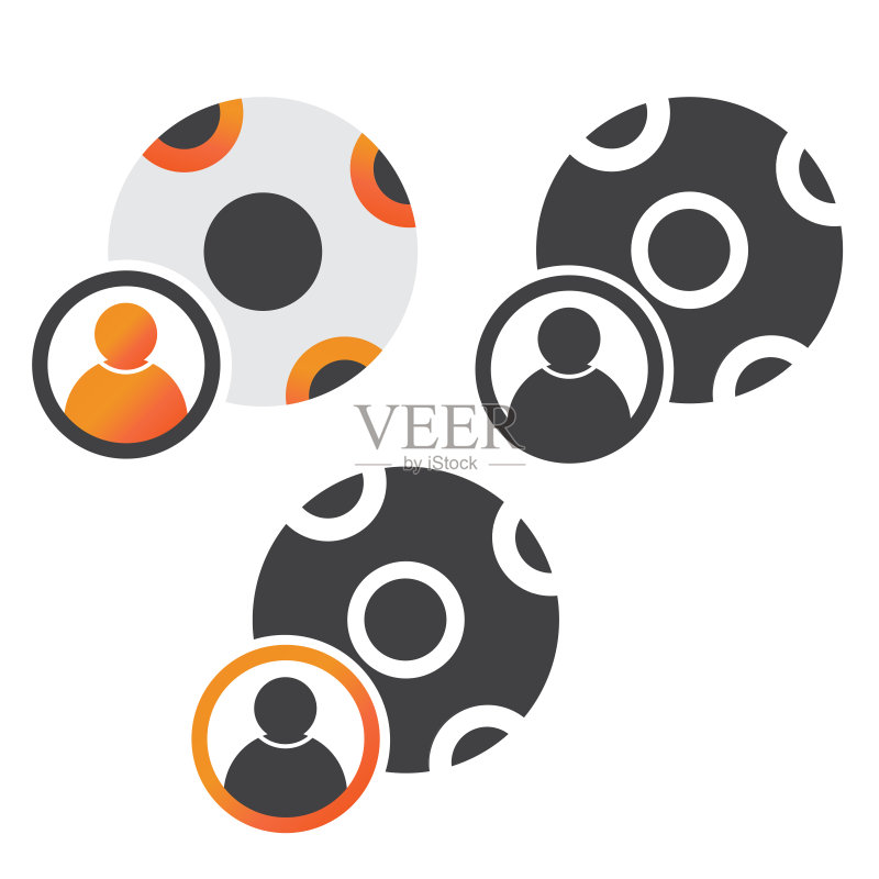 足球运动员插画设计矢量素材图标素材