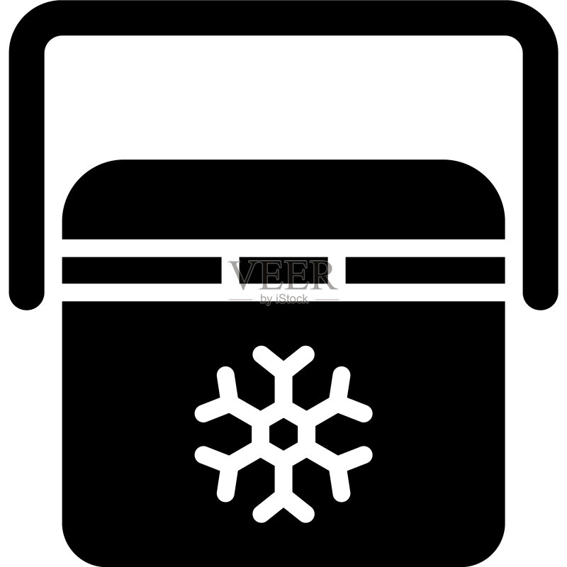 冰盒图标夏季假期相关图标素材