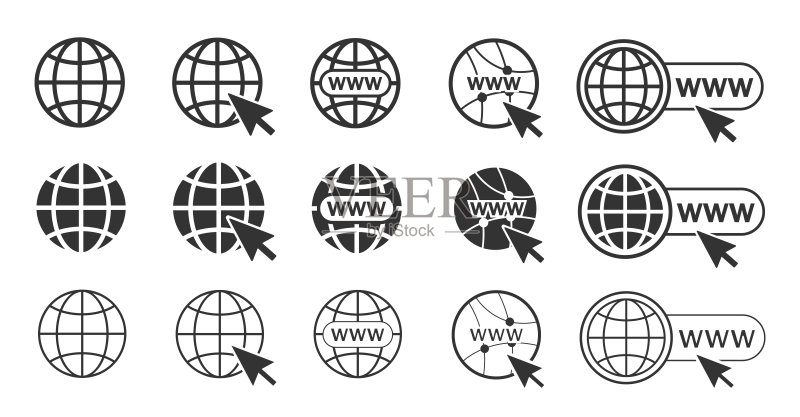 网站图标矢量图图标素材