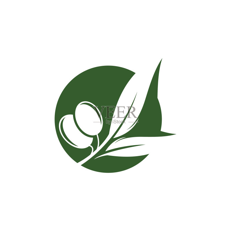 橄榄logo模板图标图标素材