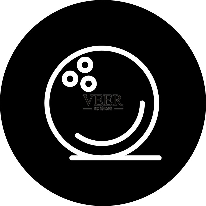 保龄球图标图标素材