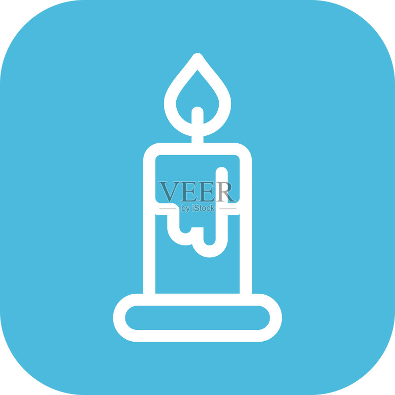 蜡烛图标图标素材