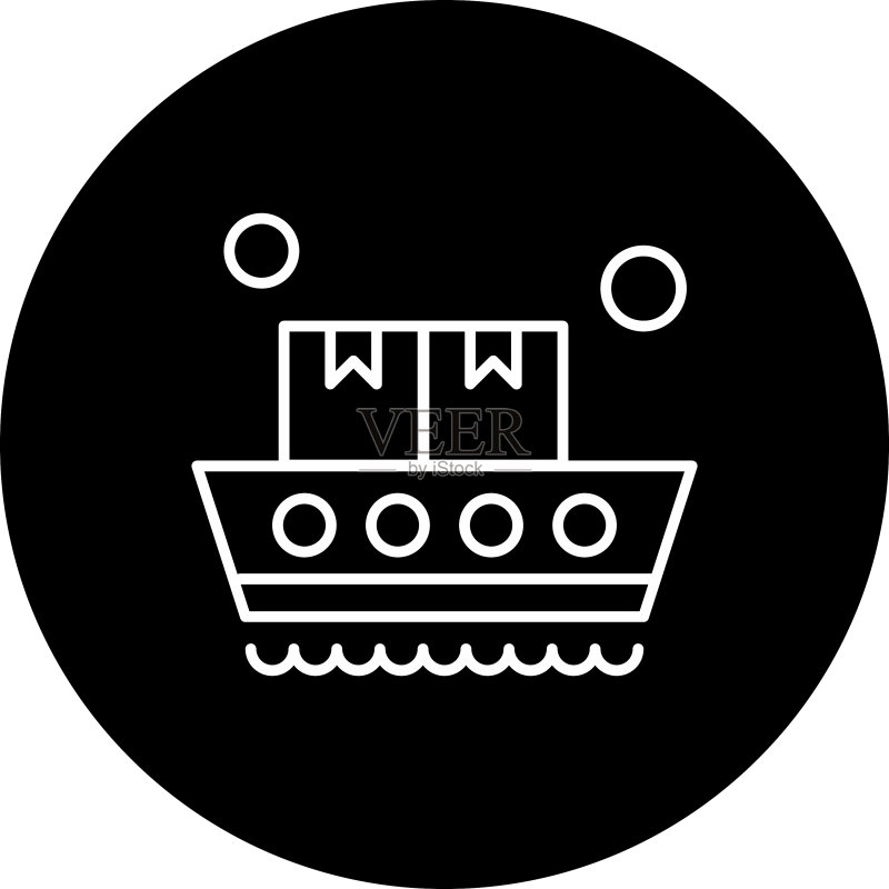 船的图标图标素材