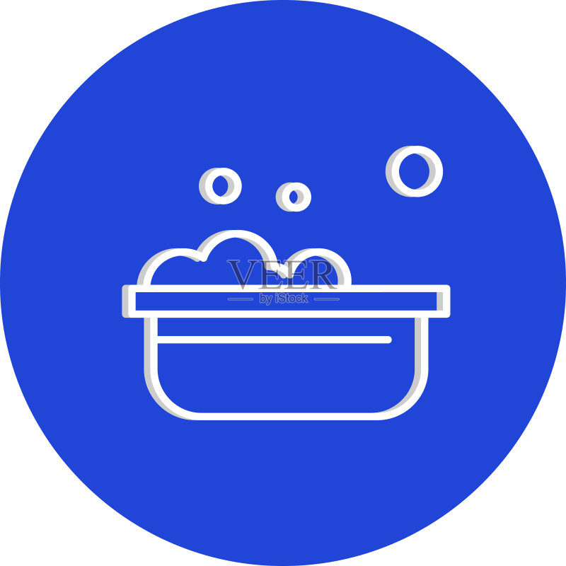 浴缸图标图标素材