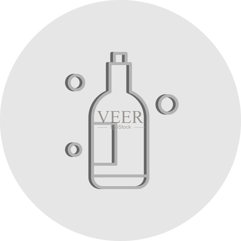 酒精图标图标素材