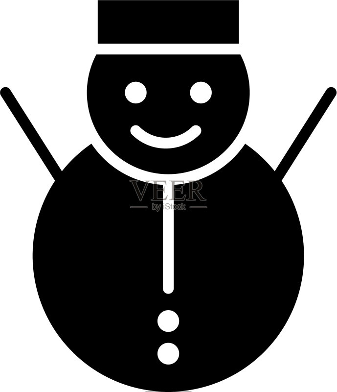 雪花图标图标素材