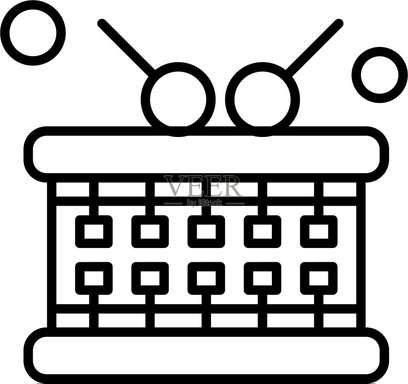 鼓图标图标素材