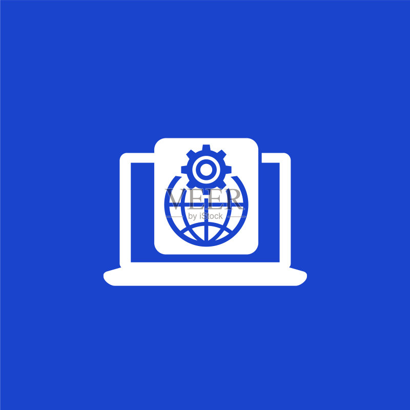 网页全球设置图标图标素材