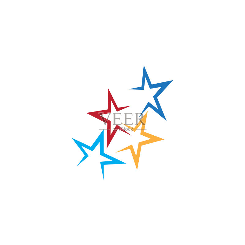 星形标志模板图标图标素材
