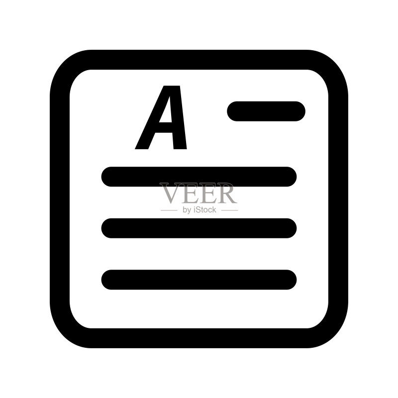 纸张图标矢量图图标素材