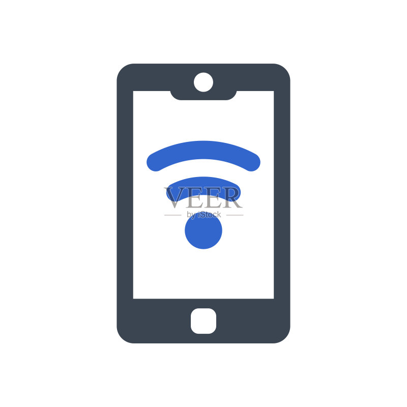 手机WiFi网络图标图标素材