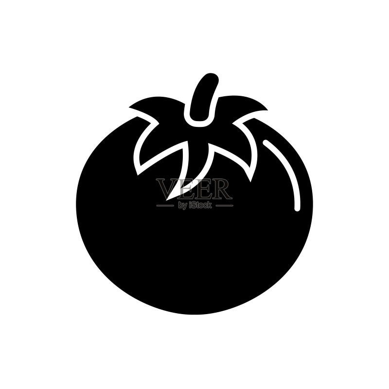 番茄图标设计矢量模板图标素材