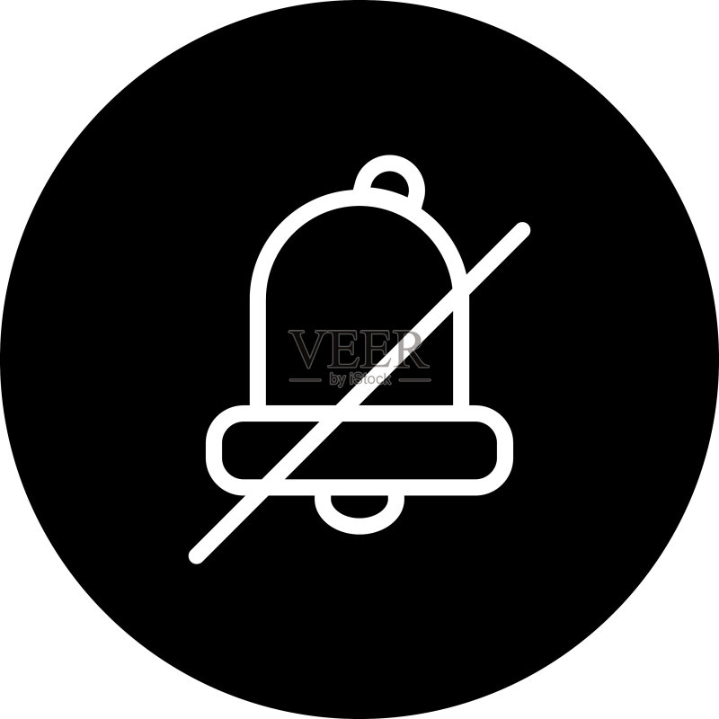 静音图标图标素材