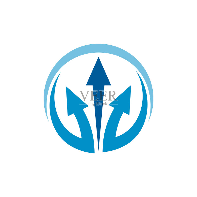 三向Logo图标素材
