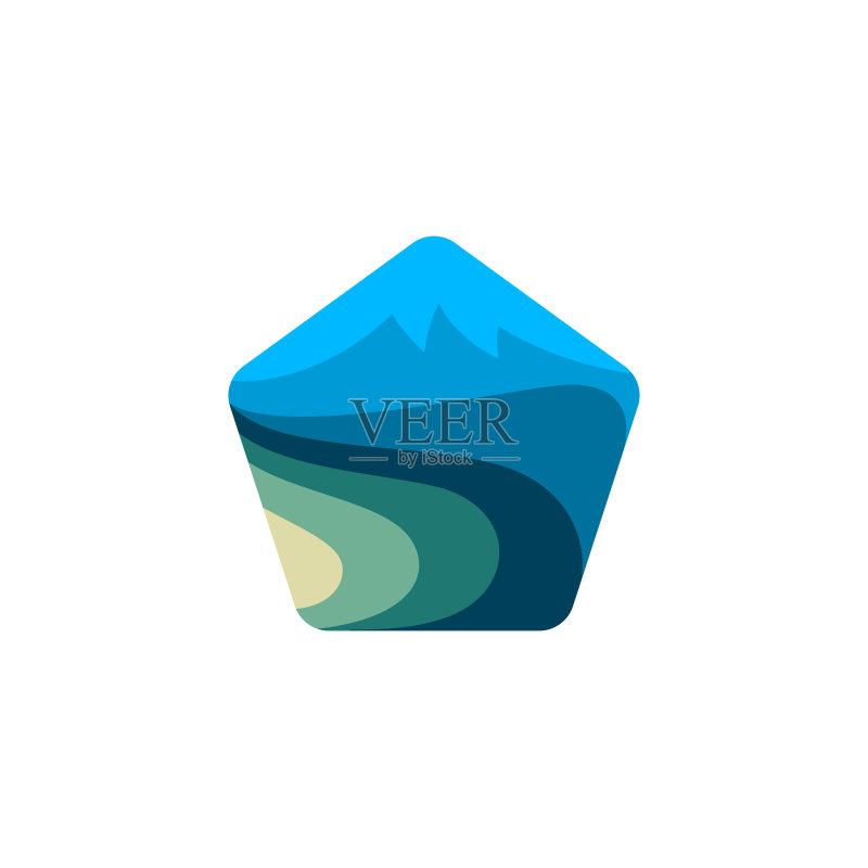 山地公园logo图标素材