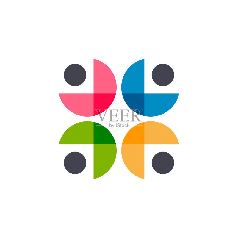 有趣的儿童logo图标素材