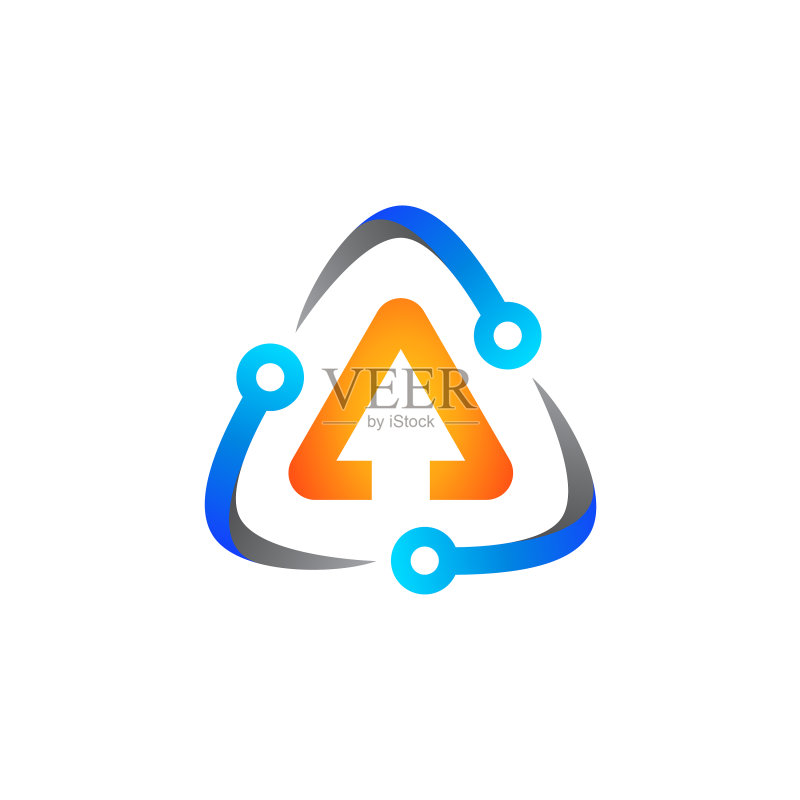 箭头科技Logo图标素材