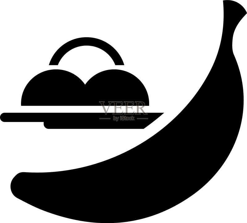 香蕉图标图标素材