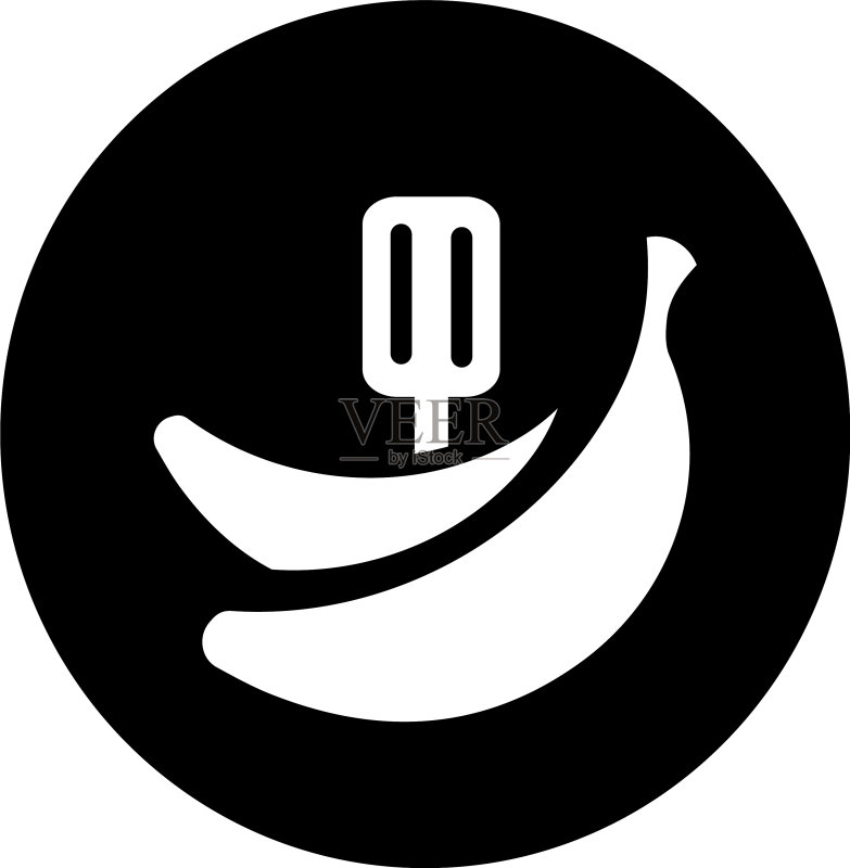 香蕉图标图标素材