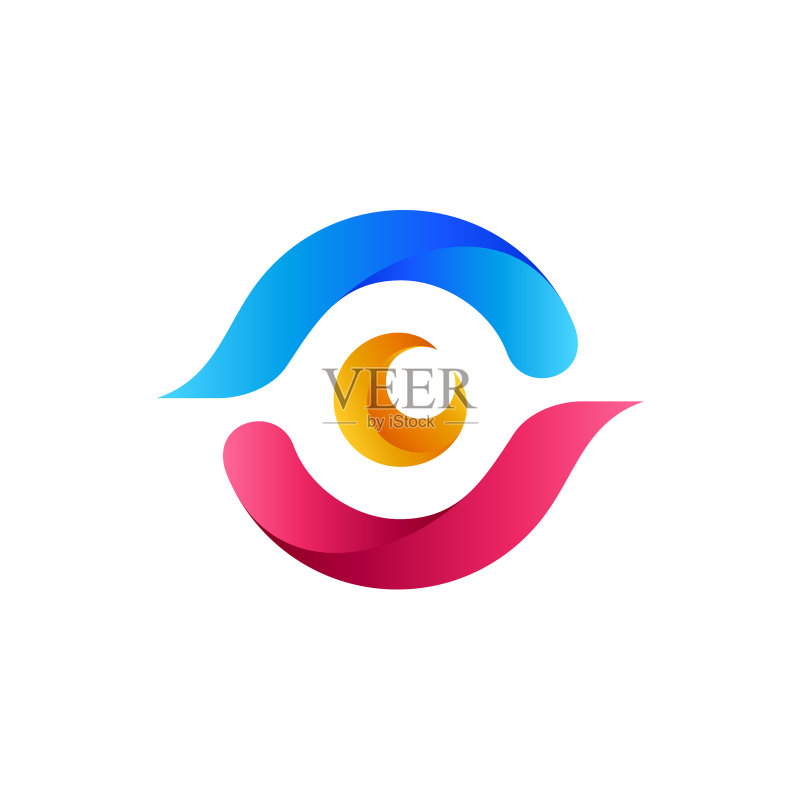 眼睛Logo图标素材