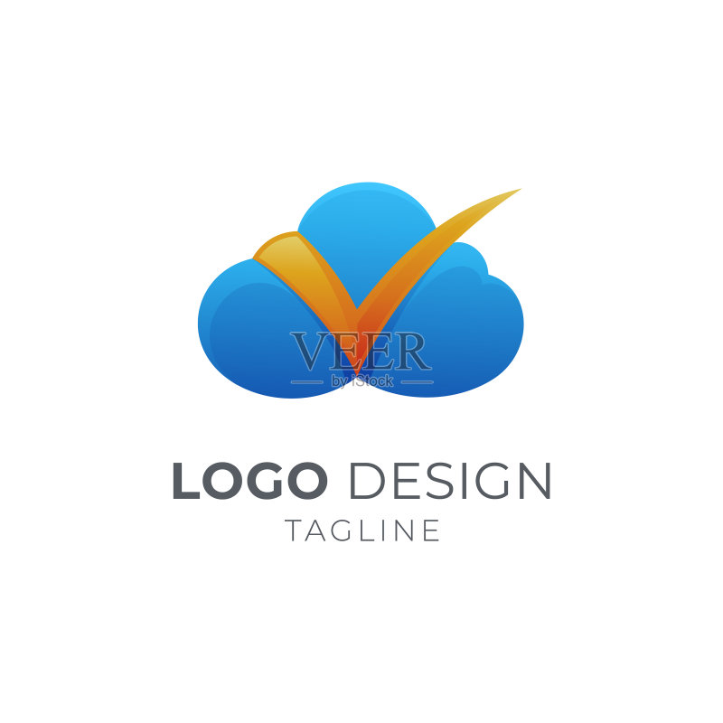 优质云朵Logo图标素材