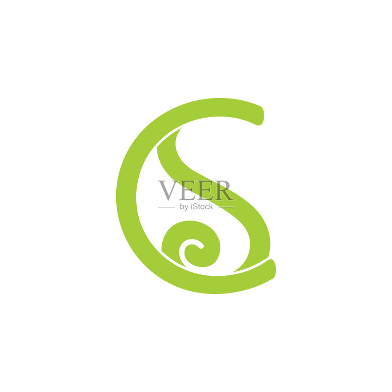 字母CS简约链接Logo图标素材