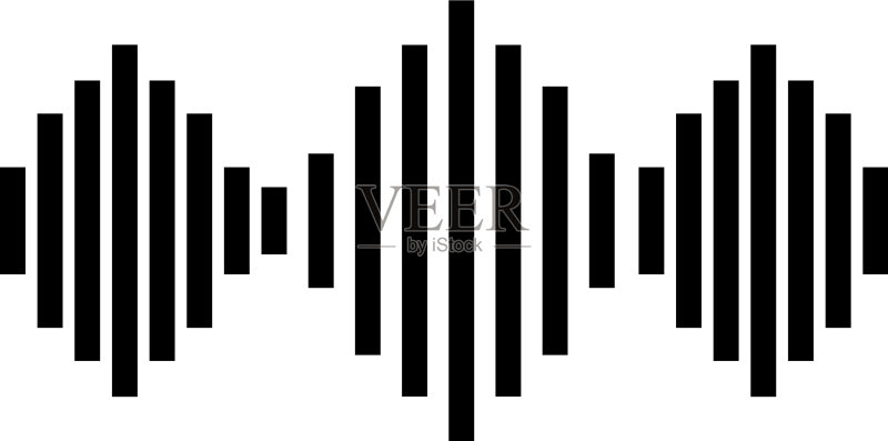 声波振幅图标图标素材