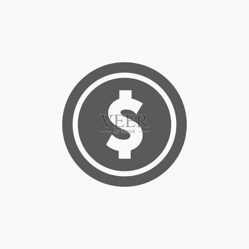 美元符号图标图标素材