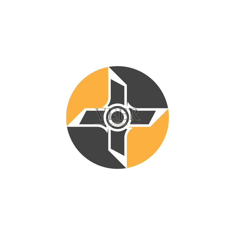 忍者武器Logo图标素材