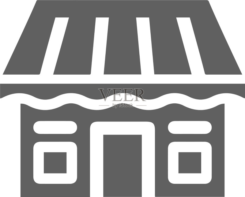 在线商店图标灰色图标素材