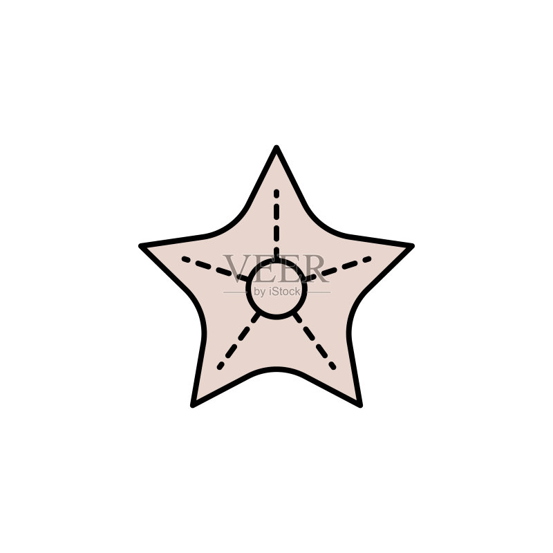 海星图标:可用于网页、Logo、移动应用、UI、UX图标素材