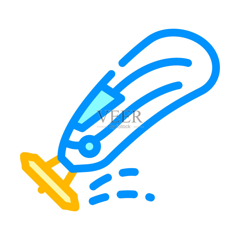 雕刻多功能工具彩色图标矢量图图标素材