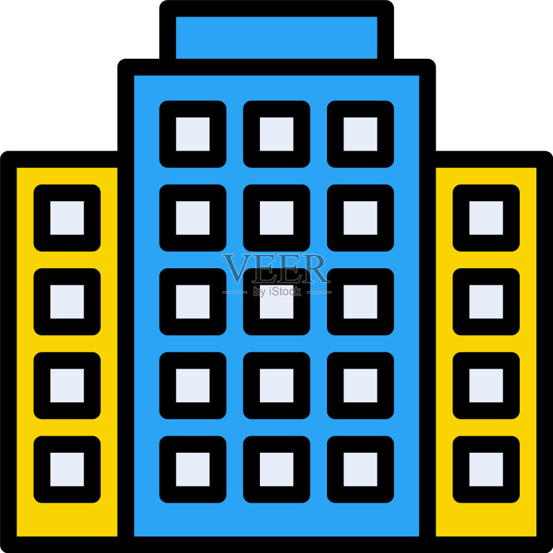 建筑图标素材
