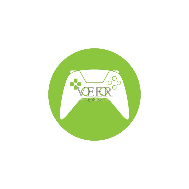操纵杆Logo概念设计图标素材