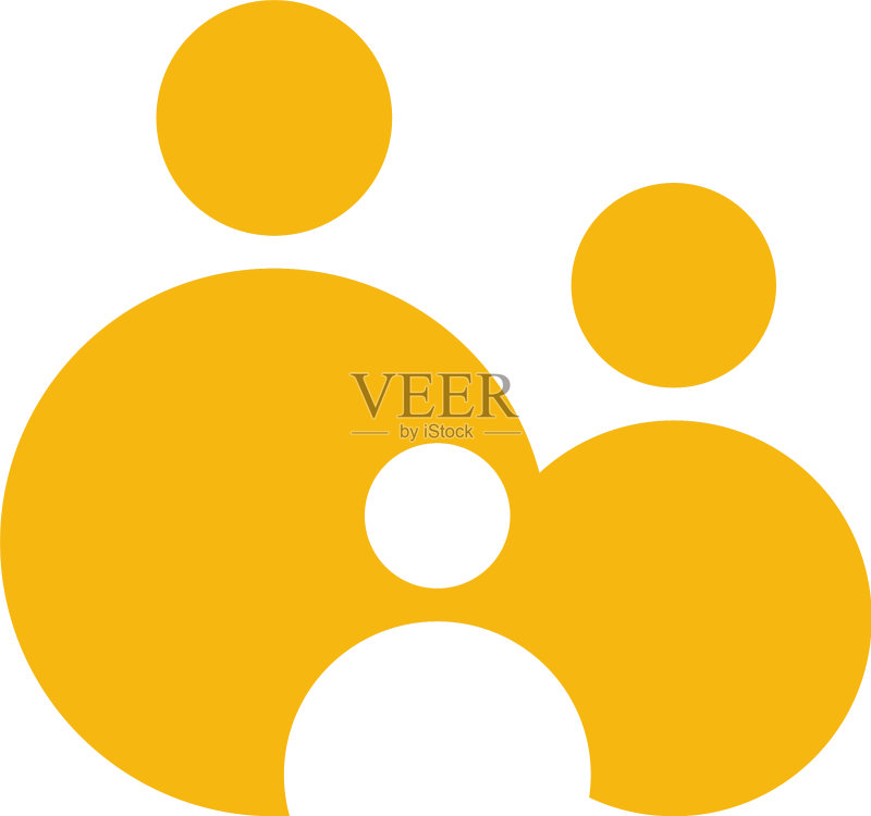 社区家庭Logo设计模板图标素材