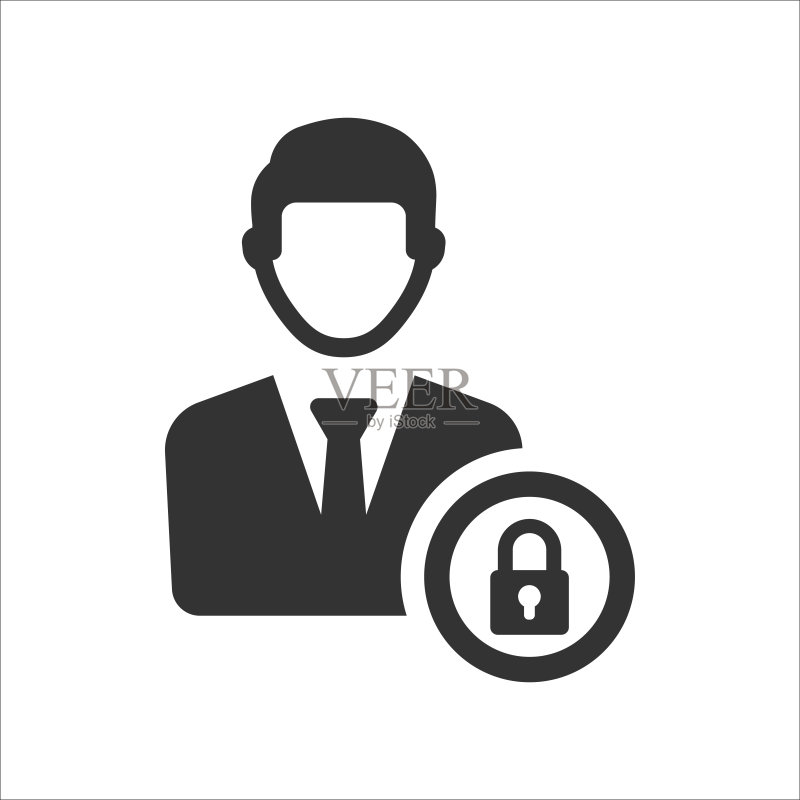 帐户锁定图标图标素材