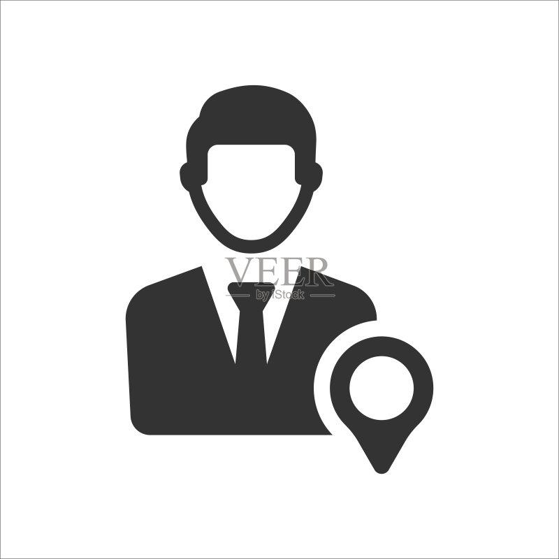 账户位置图标图标素材