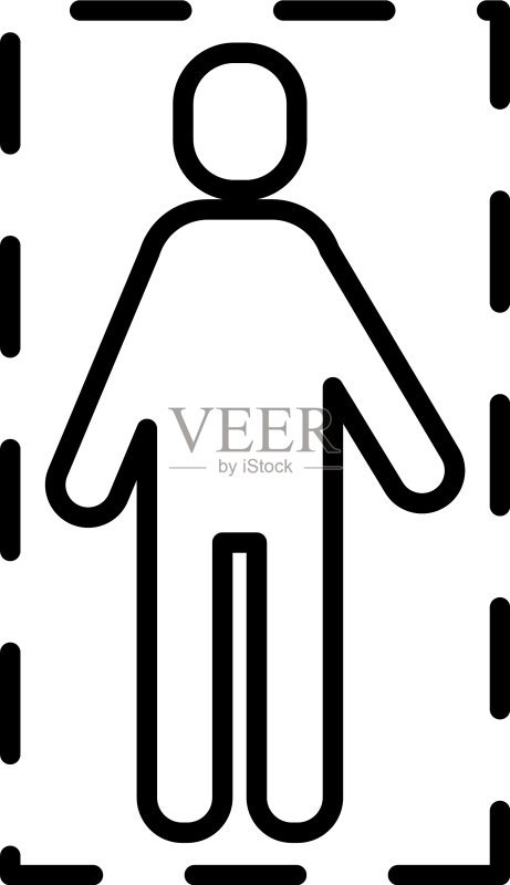 男人与盾牌图标素材